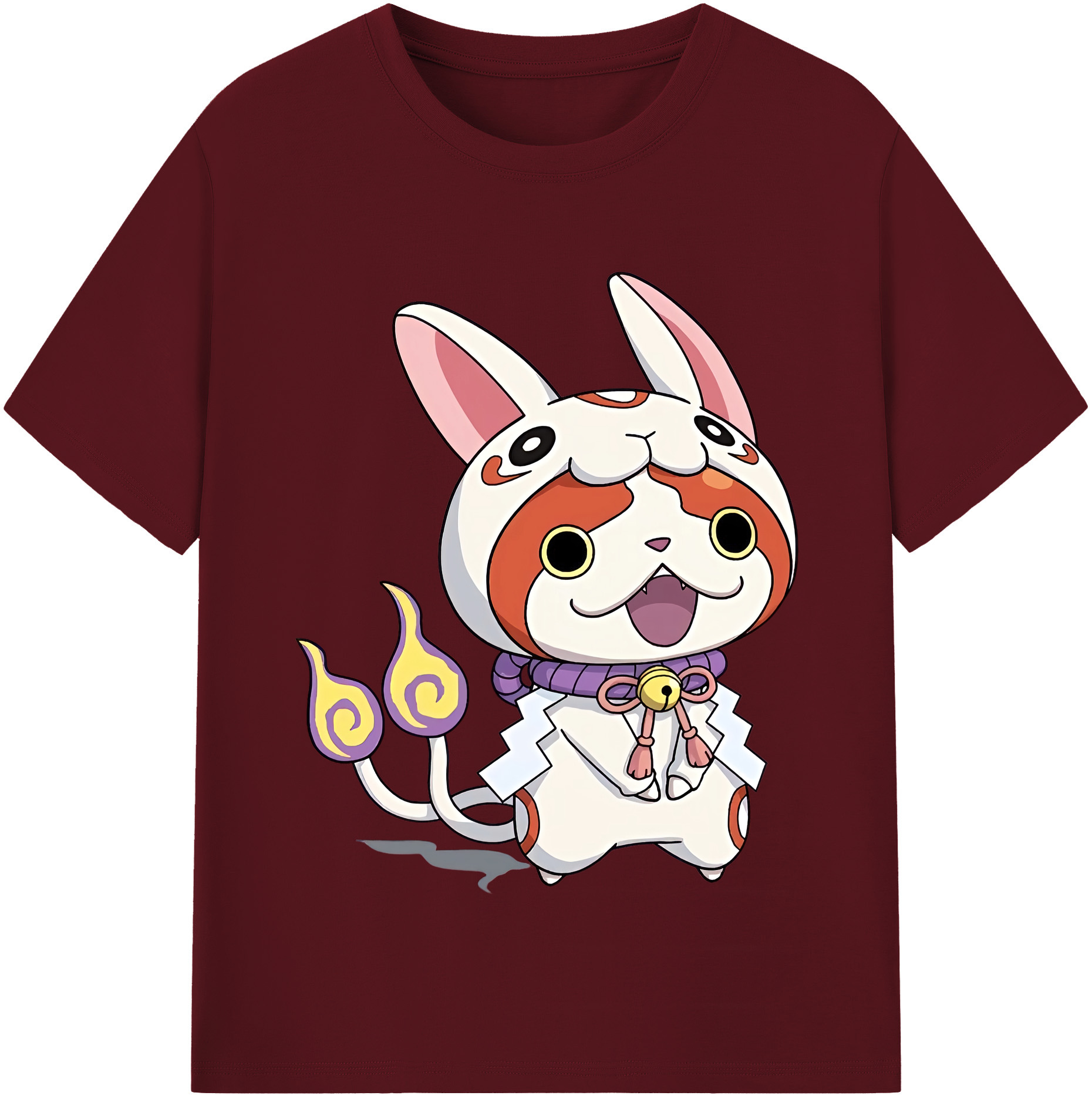 （画像用） 妖怪ウォッチ Yo-kai Watch 綿100％半袖Tシャツ（フロントプリント）